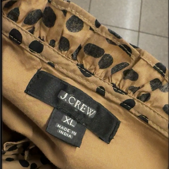 J. Crew Polka Dot Ruffle Dress - Picture 4 of 4